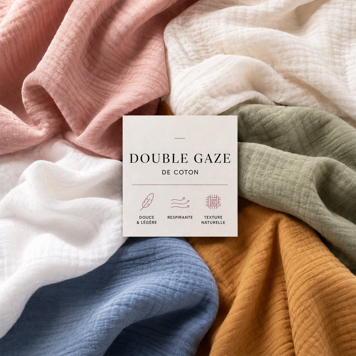 Double Gaze de coton