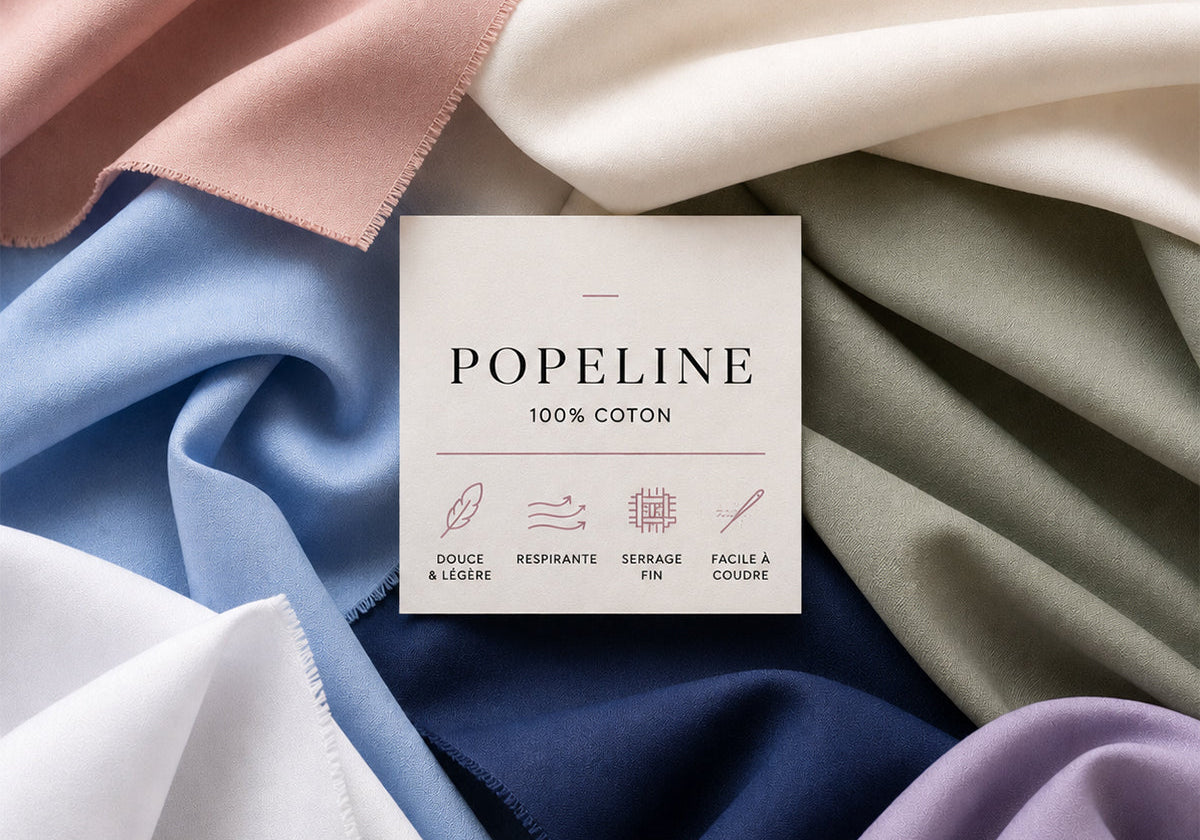 Tissu Popeline