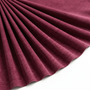 Tissu Velours côtes fines Uni Rouge
