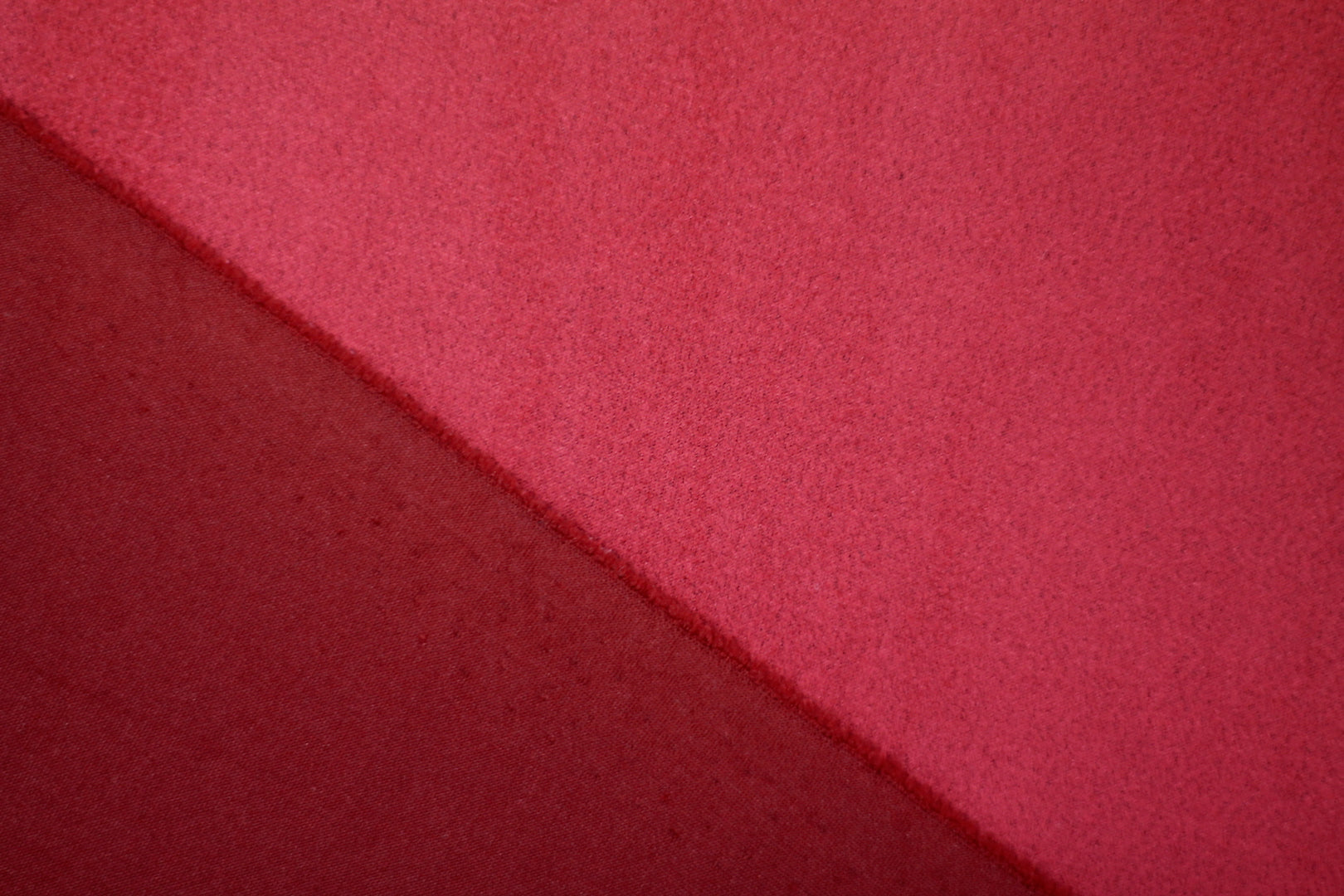 Tissu Maille Scuba envers Suédine Rouge