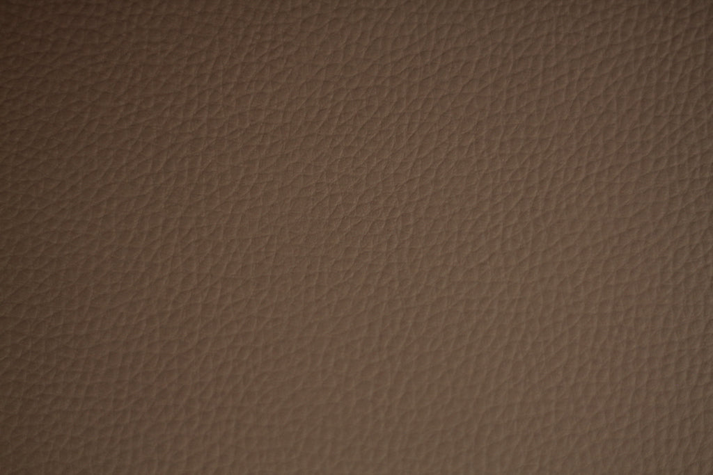 Tissu Simili Cuir Skaï Uni Taupe