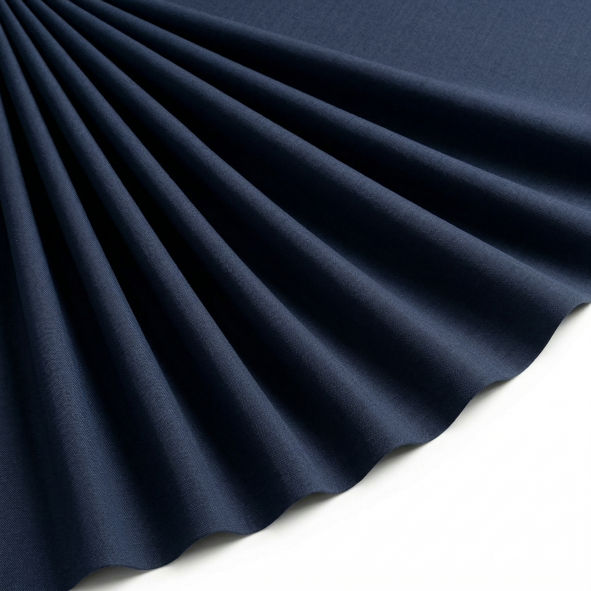 Tissu Toile Polycoton Largeur 240cm Uni Marine