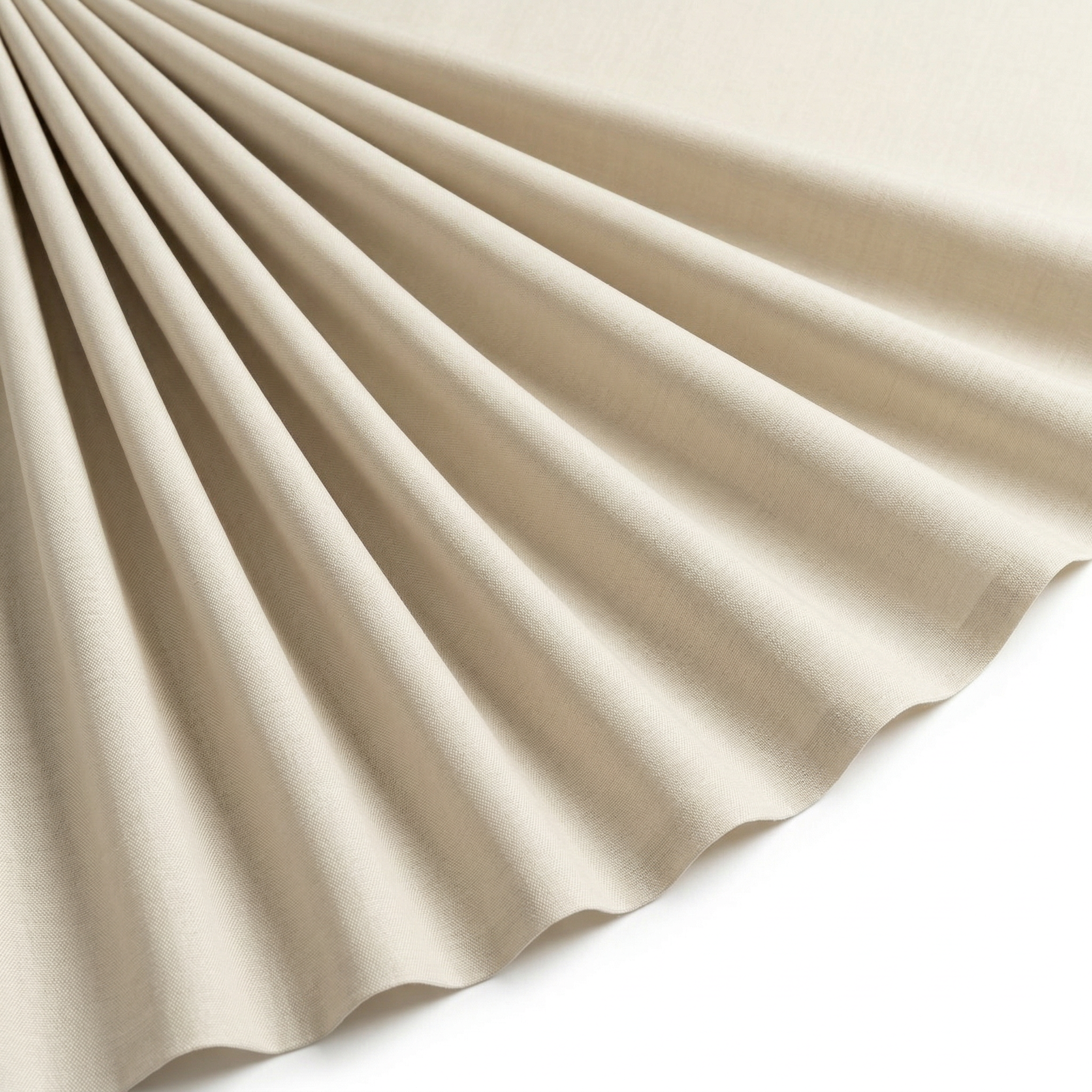 Tissu Toile Polycoton Largeur 240cm Uni Beige