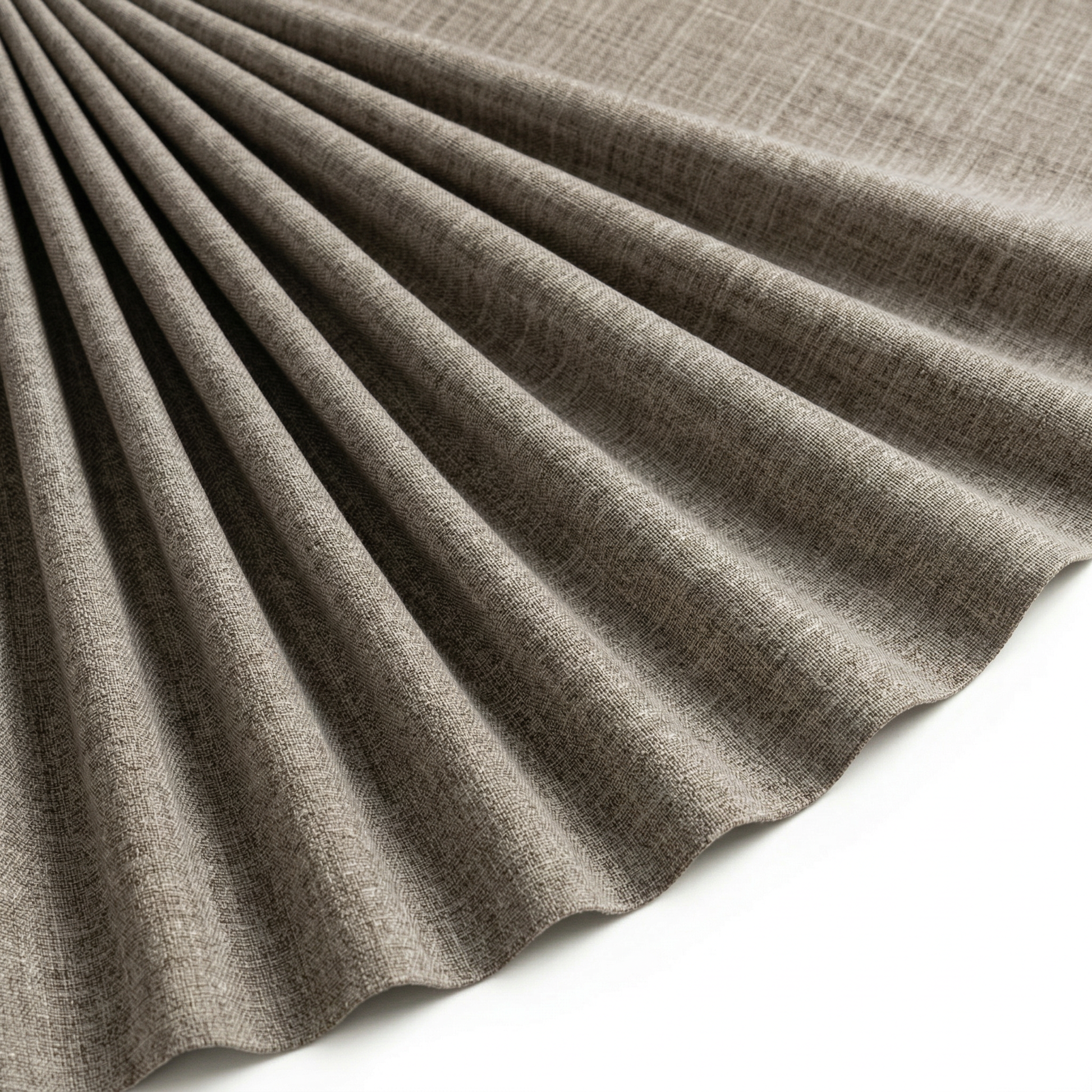 Tissu Burlington Toile résistante Beige chiné