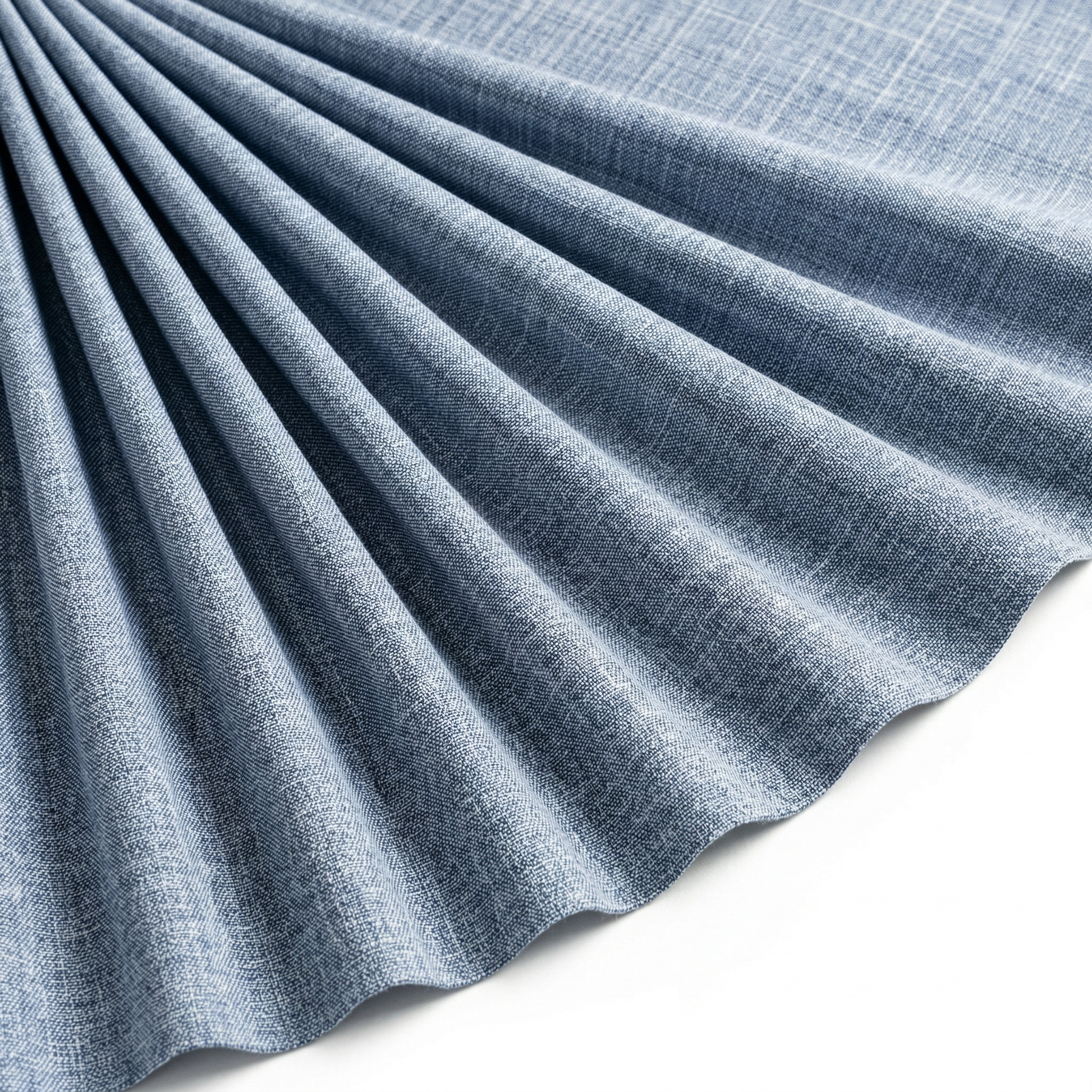 Tissu Burlington Toile résistante Denim chiné