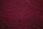 Tissu Burlington Toile résistante Rouge Bordeaux chiné