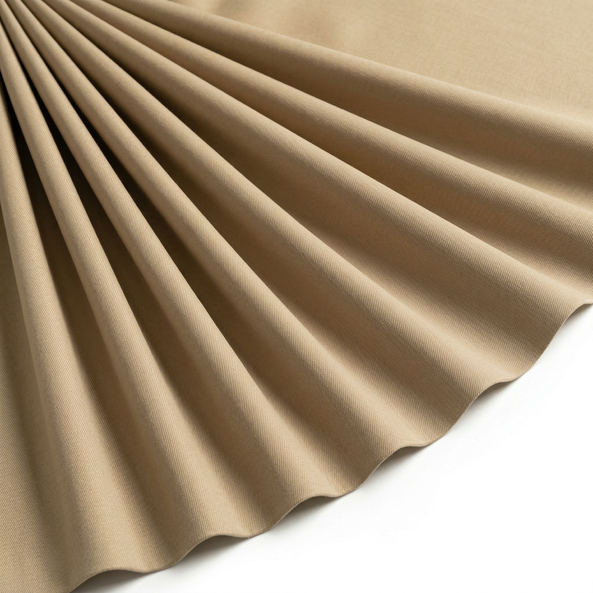 Tissu Burlington Toile résistante Unie Beige