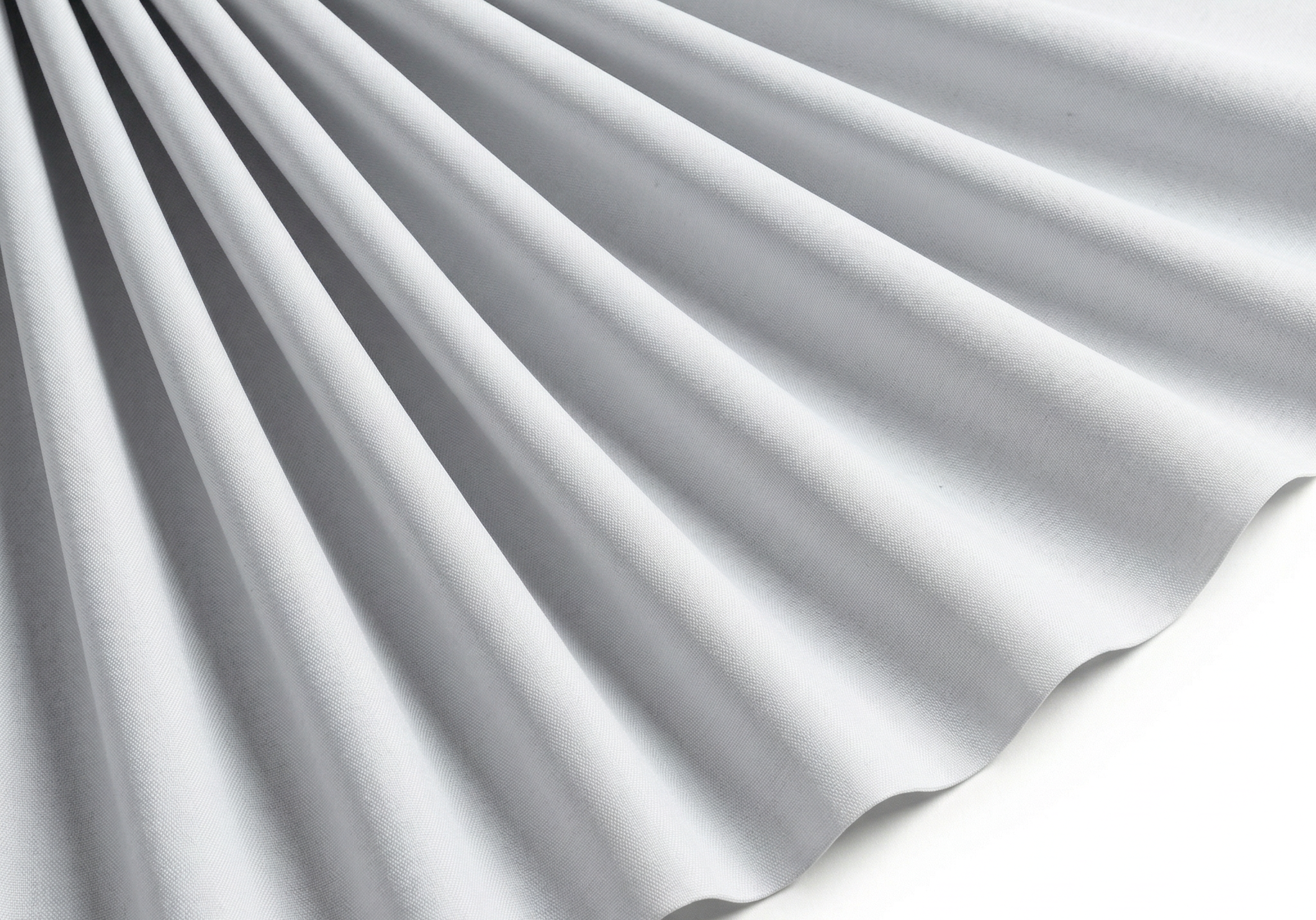 Tissu Uni Blanc