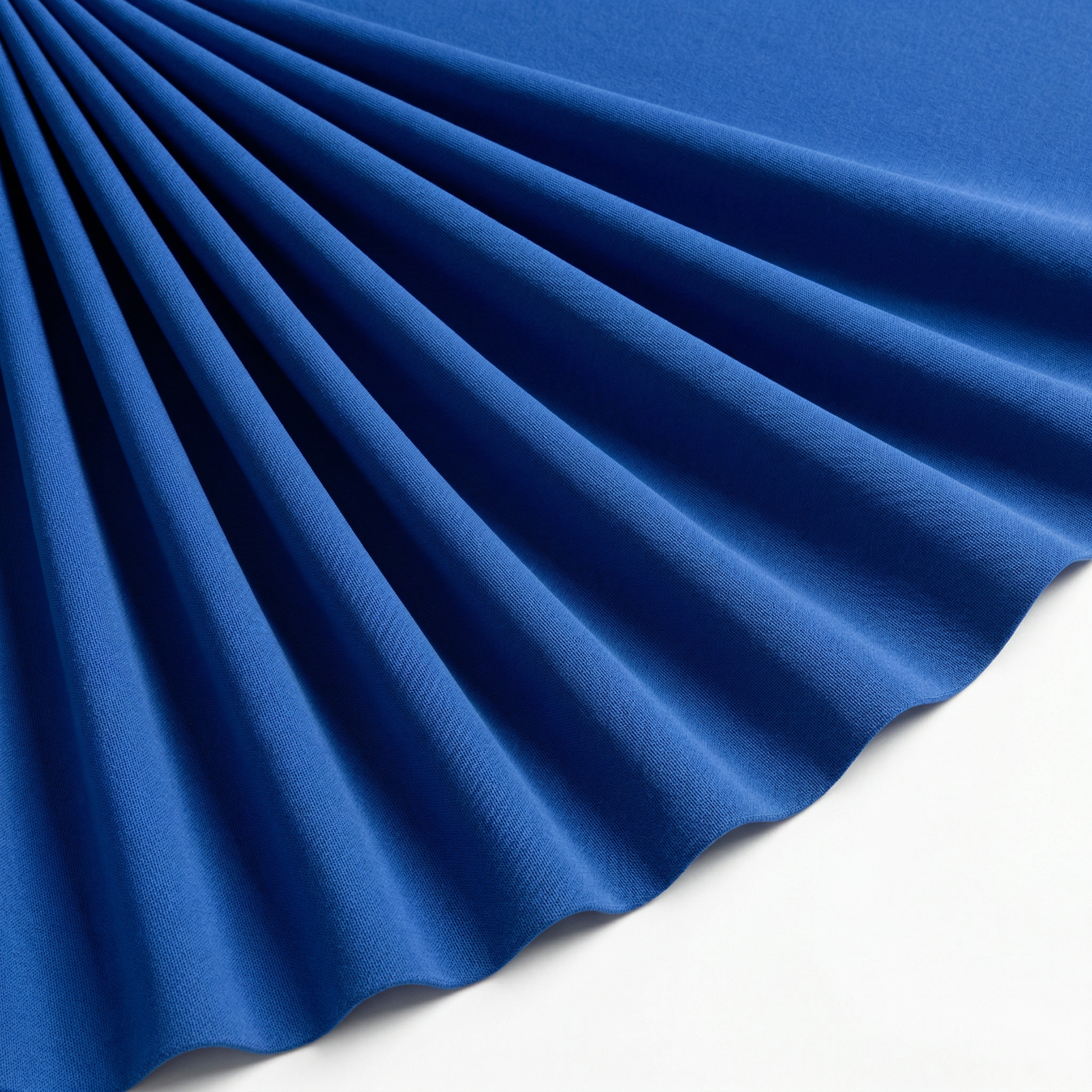 Tissu Burlington Toile résistante Unie Bleu Roi