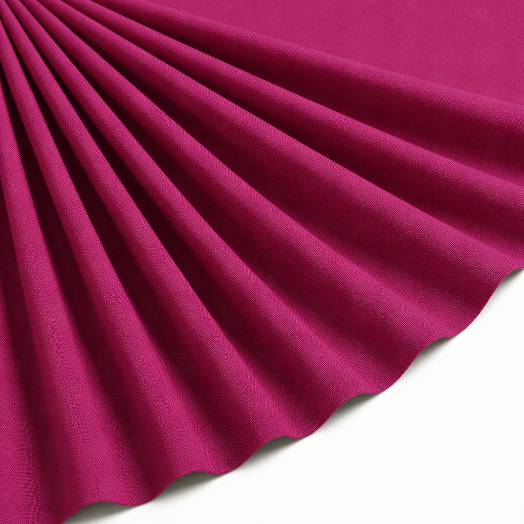 Tissu Burlington Toile résistante Unie Fuchsia