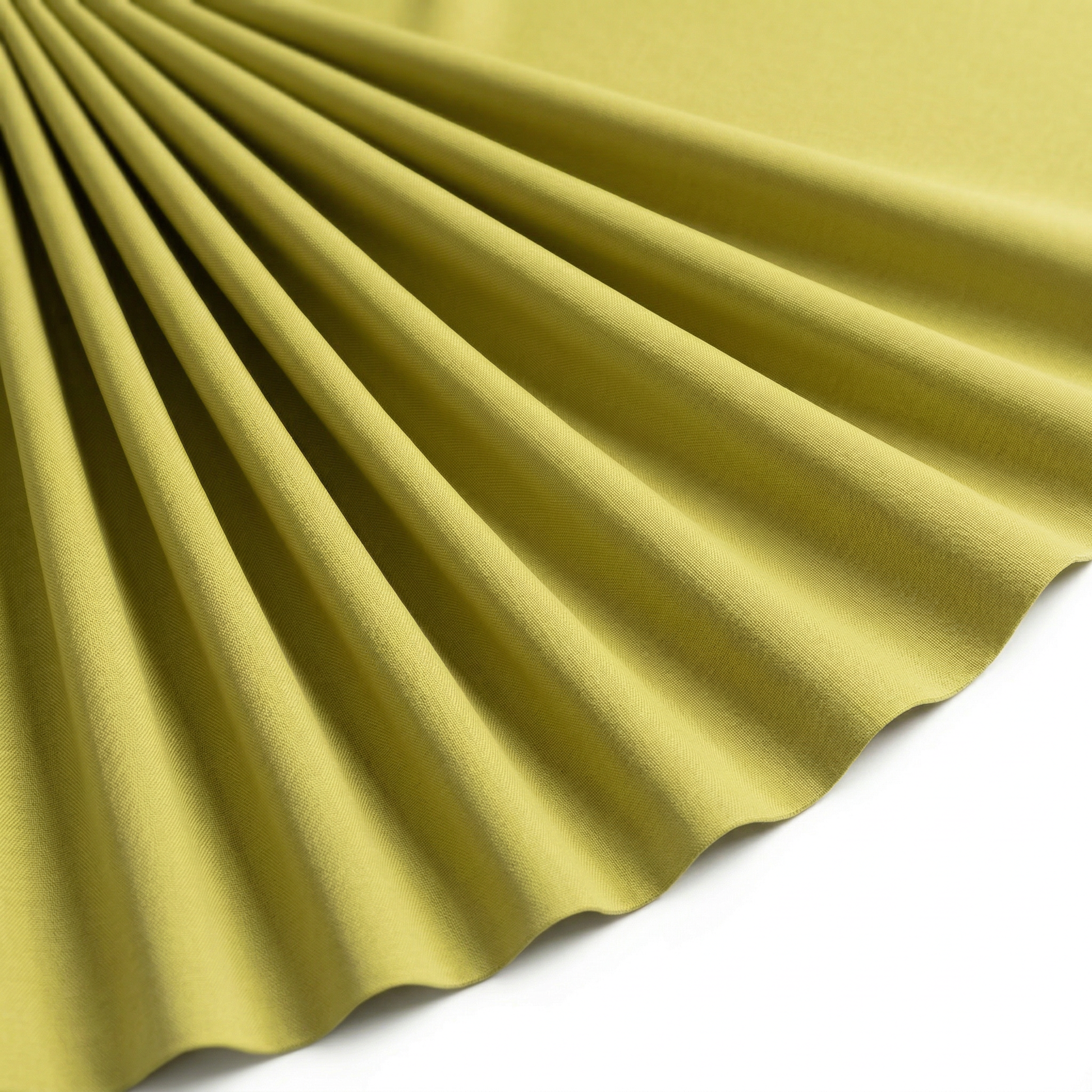 Tissu Burlington Toile résistante Unie Jaune pâle