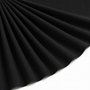 Tissu Burlington Toile résistante Unie Noir Largeur 300cm