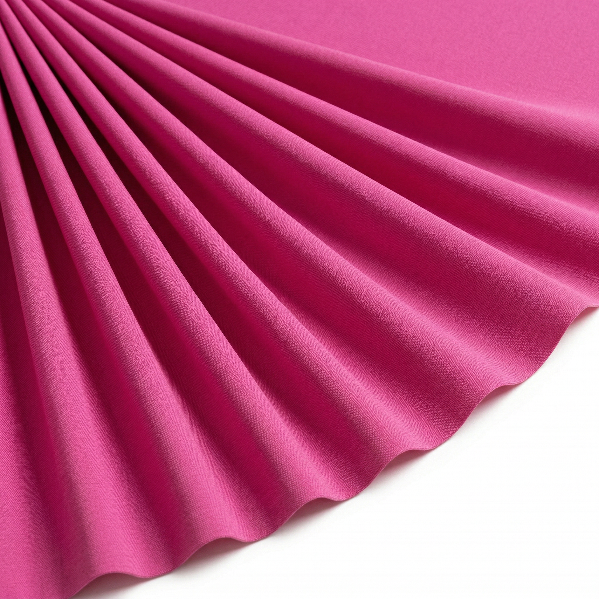Tissu Burlington Toile résistante Unie Rose bonbon