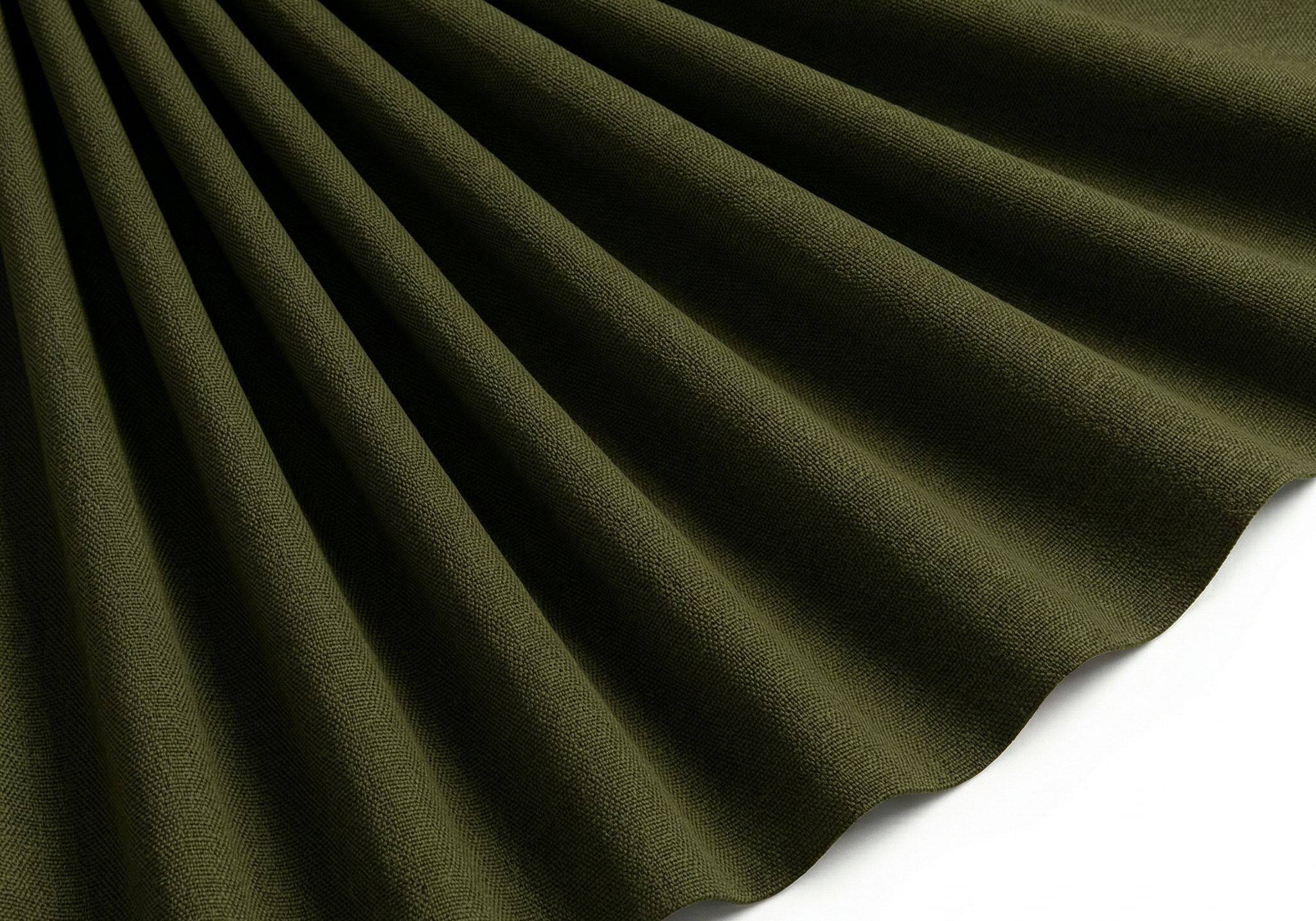 Tissu Uni Vert