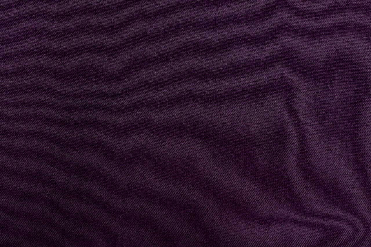 Tissu Burlington Toile résistante Unie Violet Prune