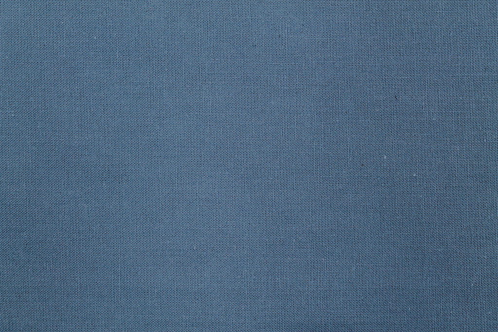 Tissu Cretonne de Coton Bleu Indigo