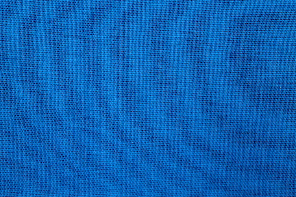 Tissu Cretonne de Coton Bleu roi