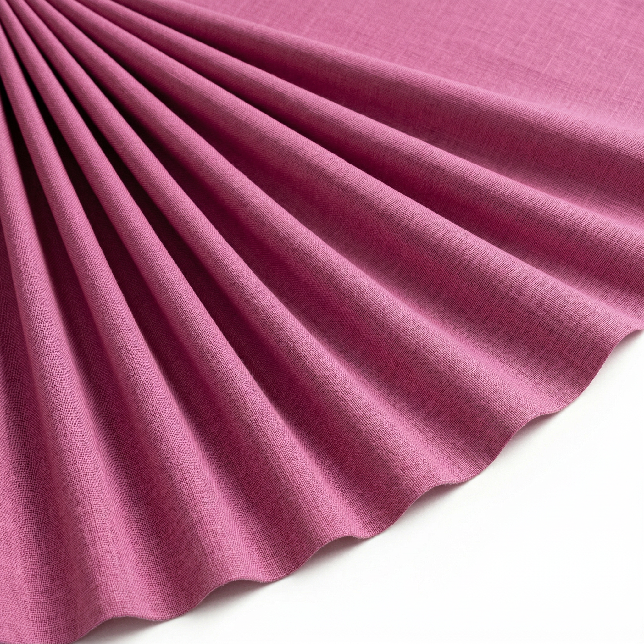 Tissu Cretonne de Coton Fuchsia clair