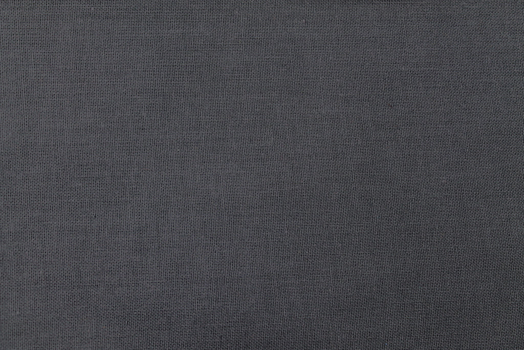 Tissu Cretonne de Coton Gris anthracite