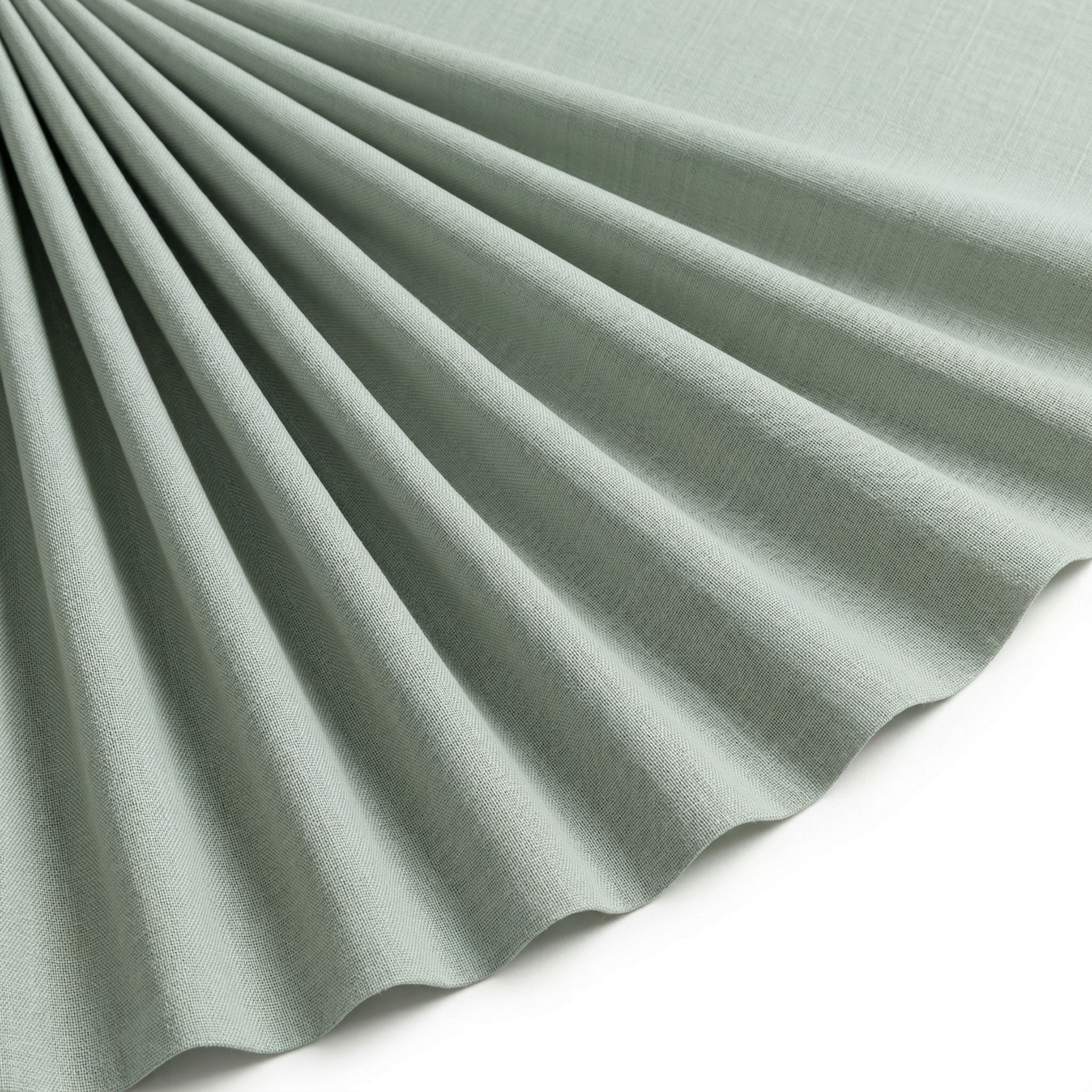 Tissu Cretonne de Coton Gris clair