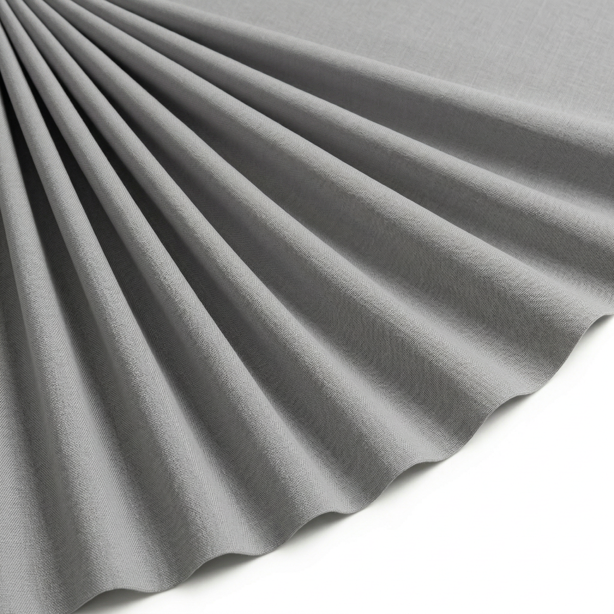 Tissu Cretonne de Coton Gris perle