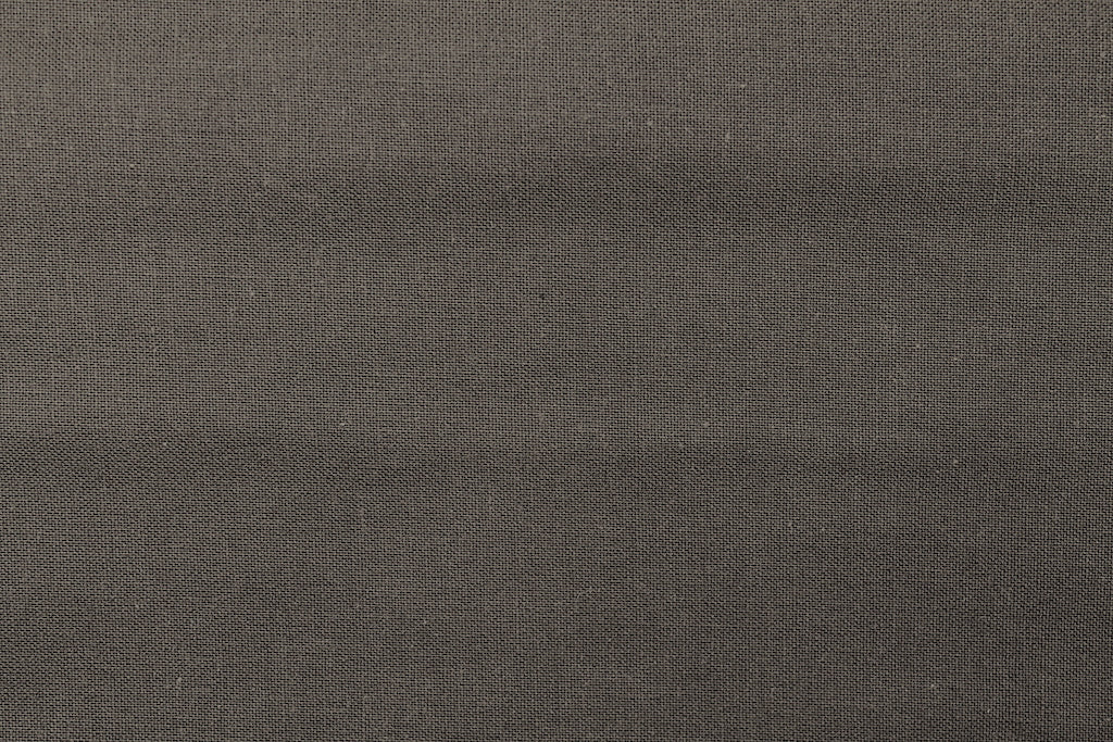 Tissu Cretonne de Coton Marron