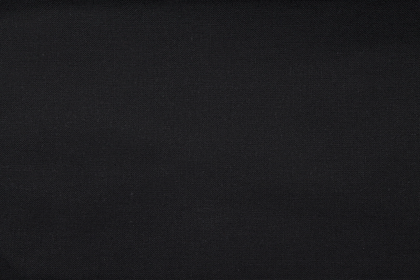 Tissu Cretonne de Coton Noir