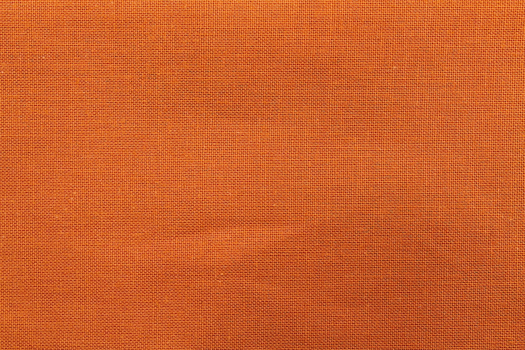 Tissu Cretonne de Coton Orange