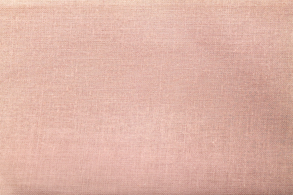 Tissu Cretonne de Coton Rose Saumon