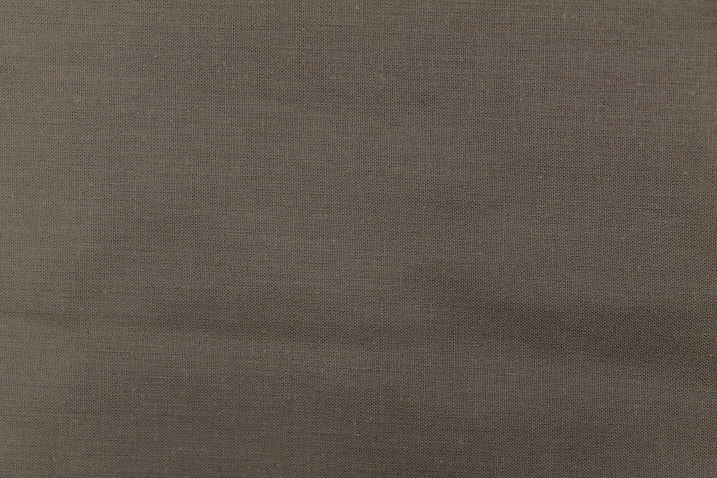 Tissu Cretonne de Coton Taupe