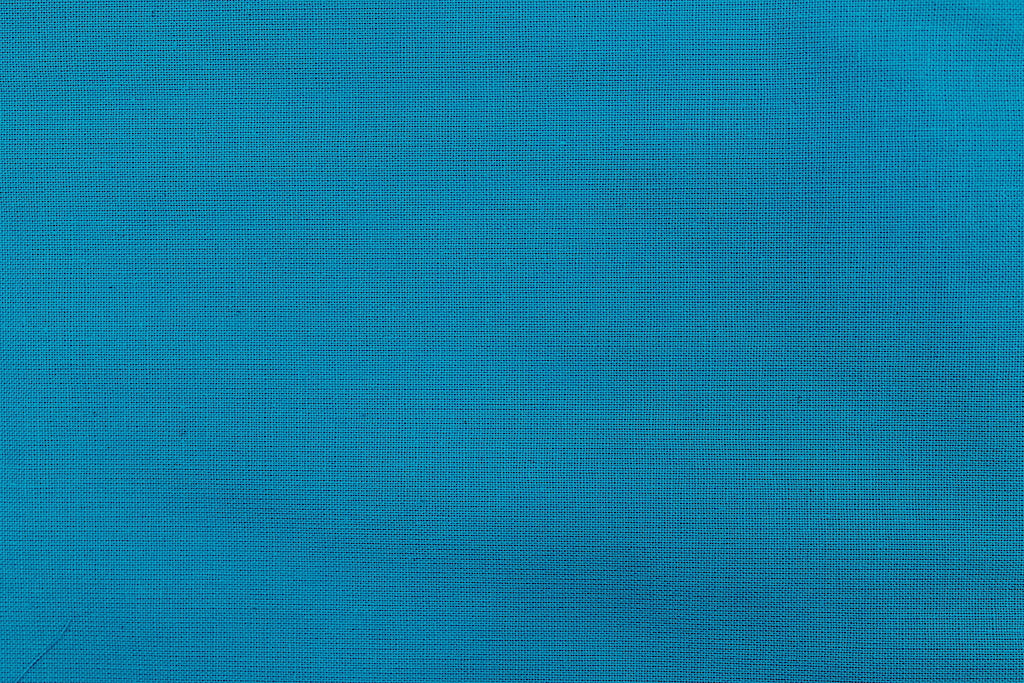 Tissu Cretonne de Coton Turquoise foncé