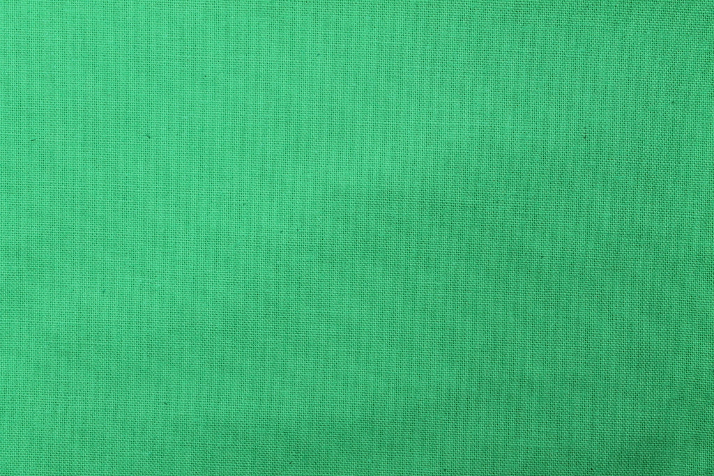 Tissu Cretonne de Coton Vert
