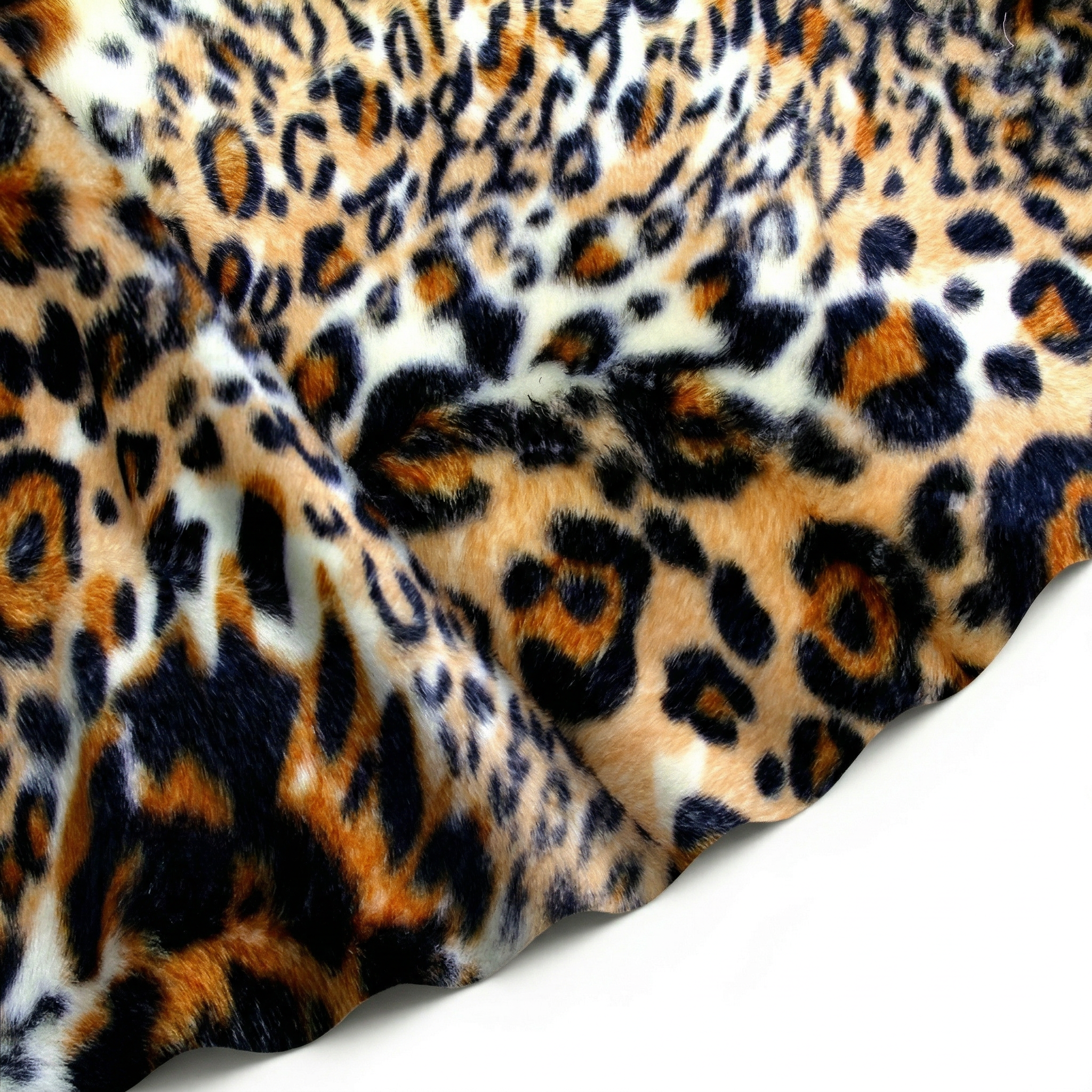 Tissu Fausse Fourrure Peau de bête Félin