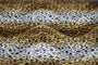 Tissu Fausse Fourrure Peau de bête Léopard
