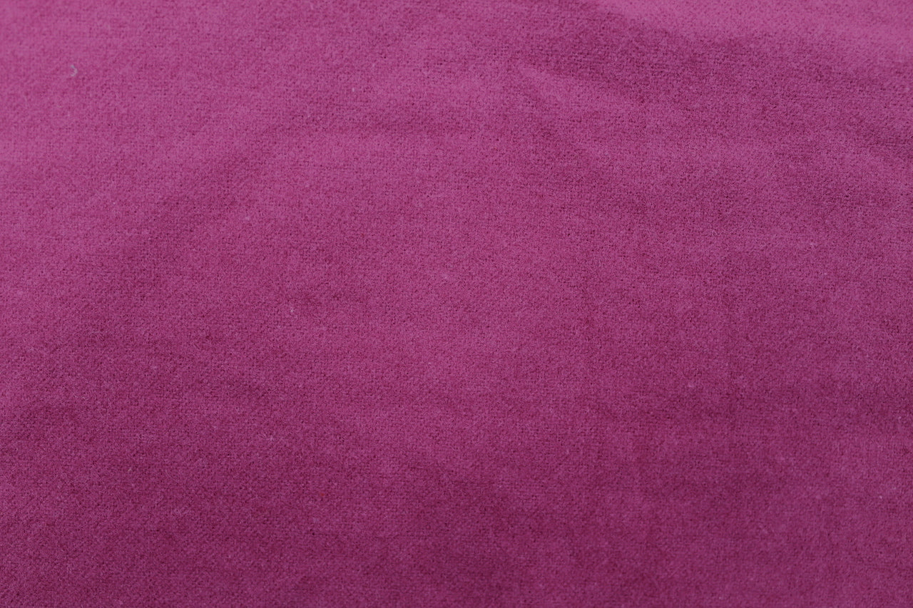 Tissu Flanelle de Coton Uni Fuchsia