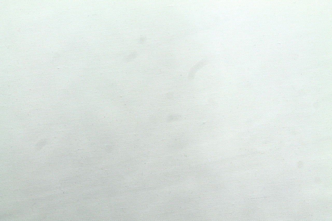 Tissu Gabardine Polycoton Rigide Uni Blanc cassé