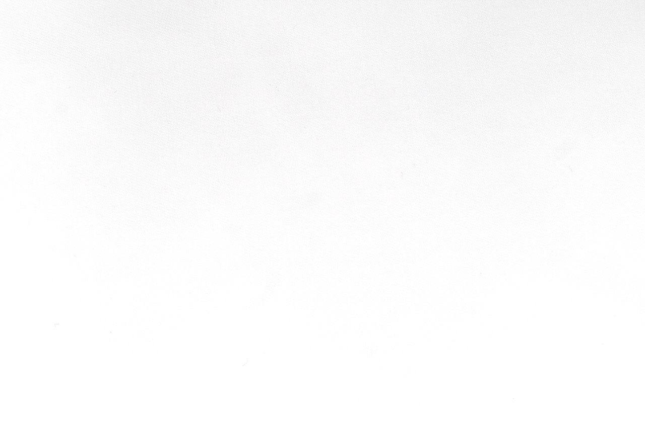 Tissu Gabardine Polycoton Rigide Uni Blanc