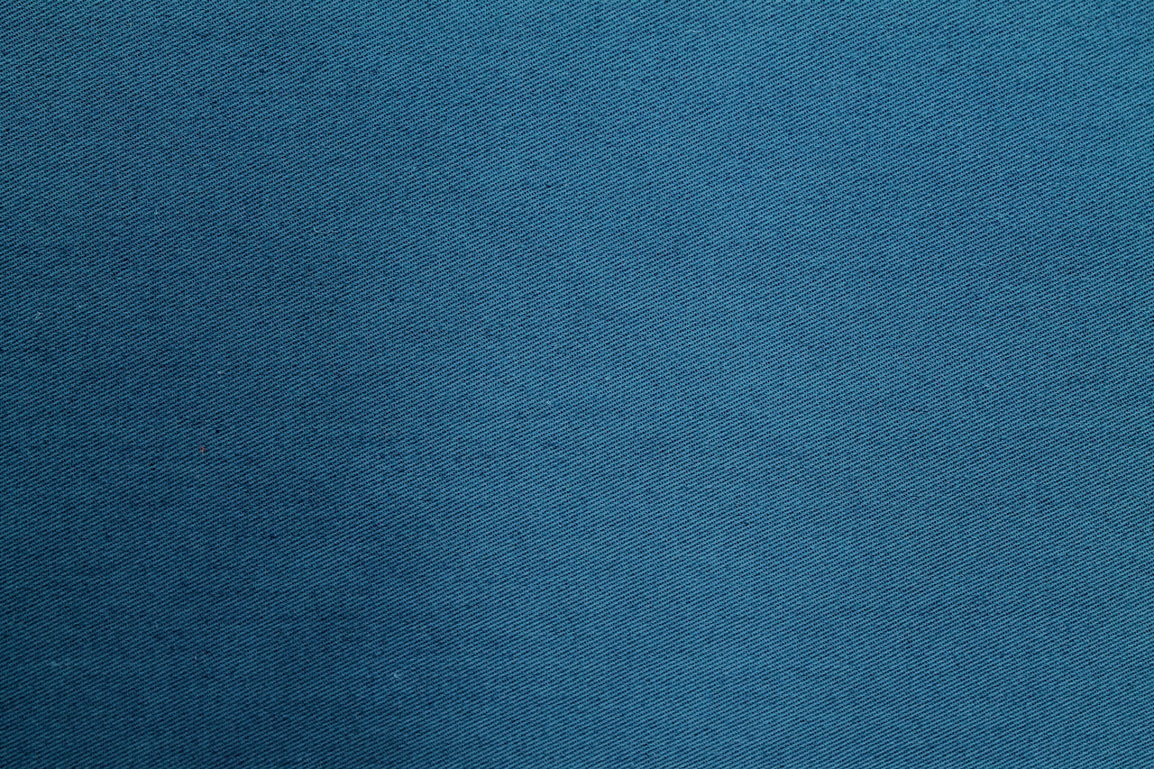 Tissu Gabardine Polycoton Rigide Uni Canard