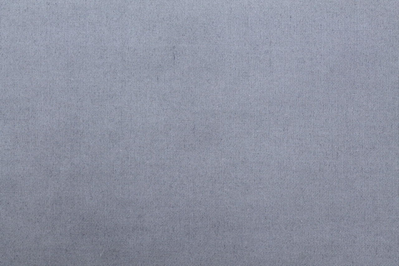 Tissu Gabardine Polycoton Rigide Uni Gris