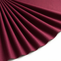 Tissu Gabardine Polycoton Rigide Uni Rouge Grenat