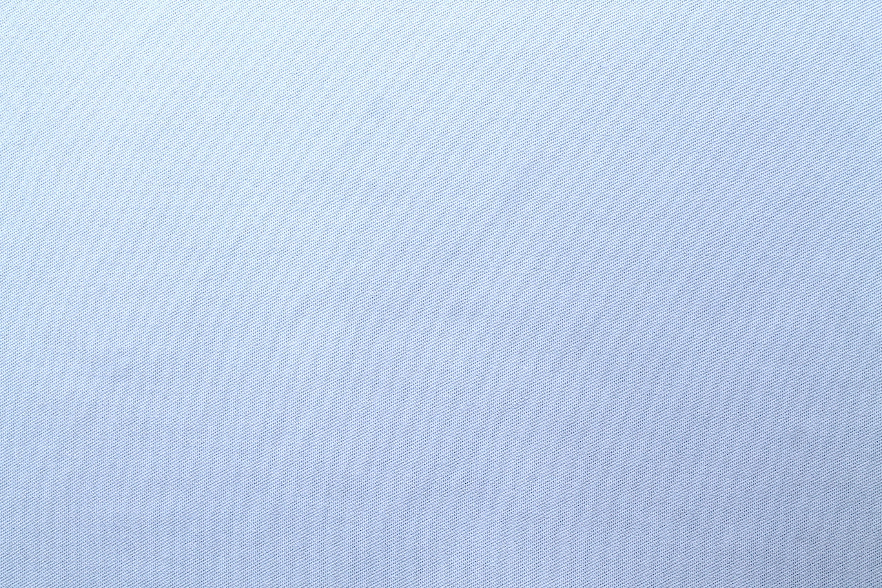 Tissu Gabardine de Viscose Uni Bleu Ciel