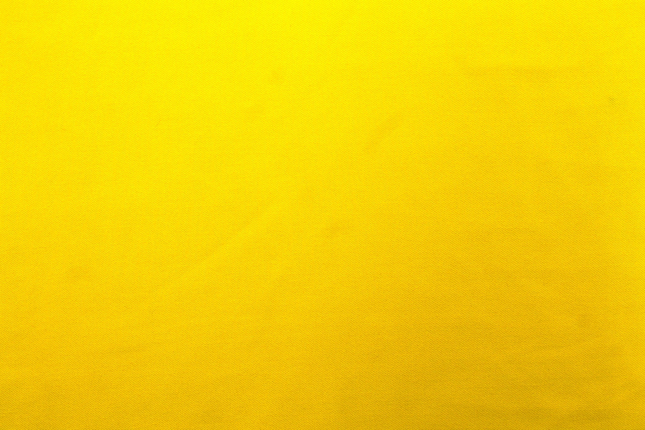 Tissu Gabardine de Viscose Uni Jaune
