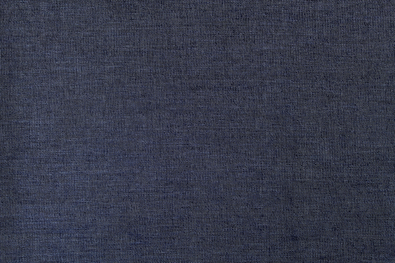 Tissu Jean Fluide mélange de Tencel et Coton Bleu foncé