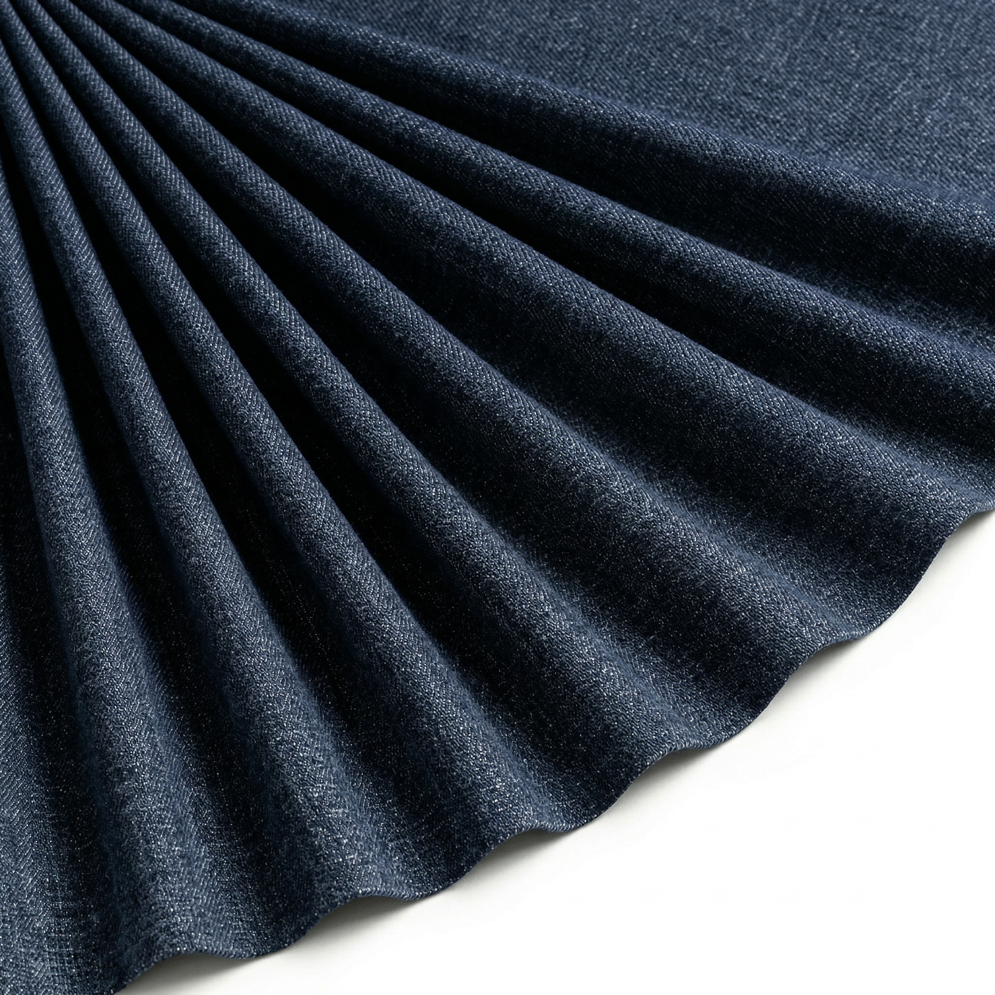 Tissu Jean Lourd Bleu foncé