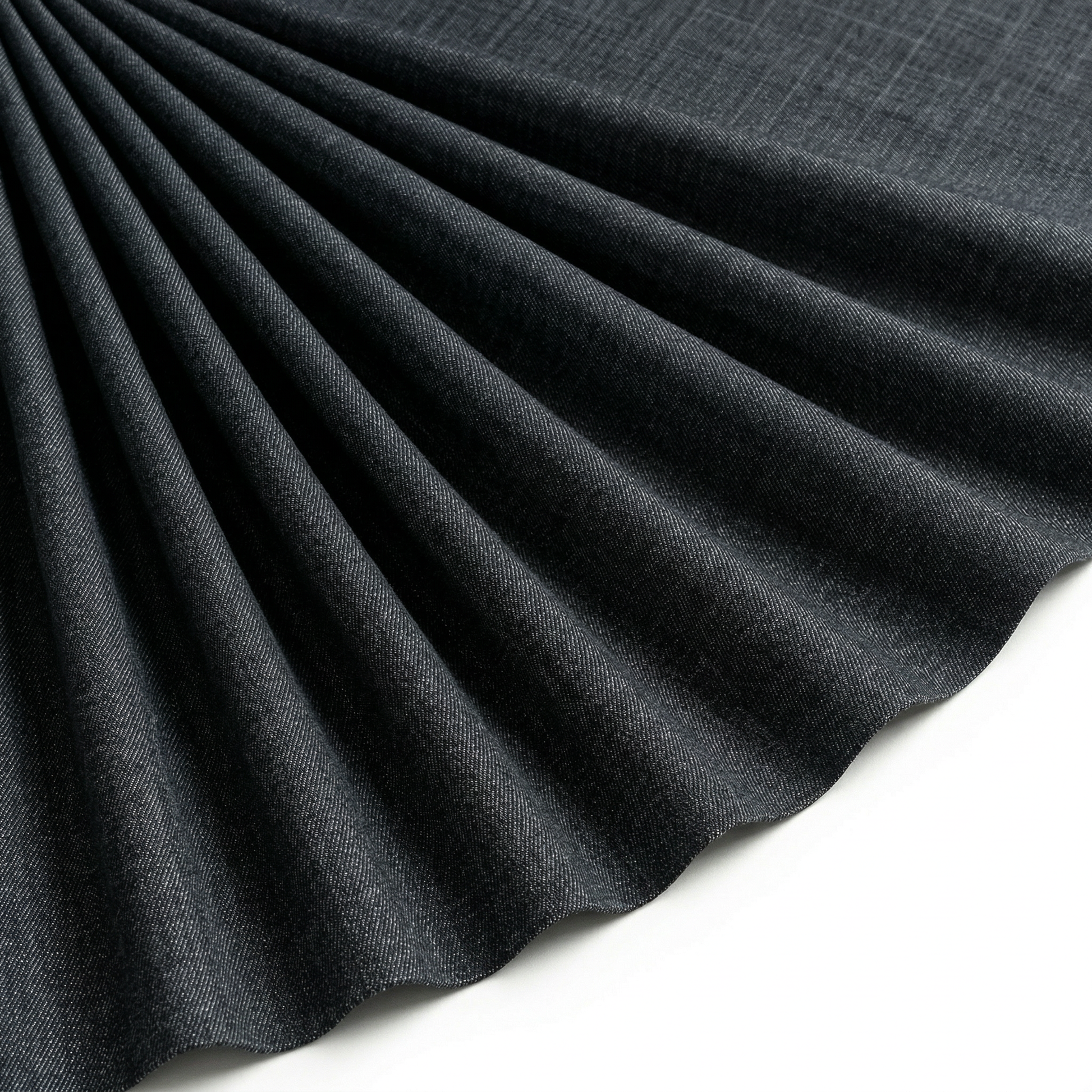 Tissu Jean Lourd Noir
