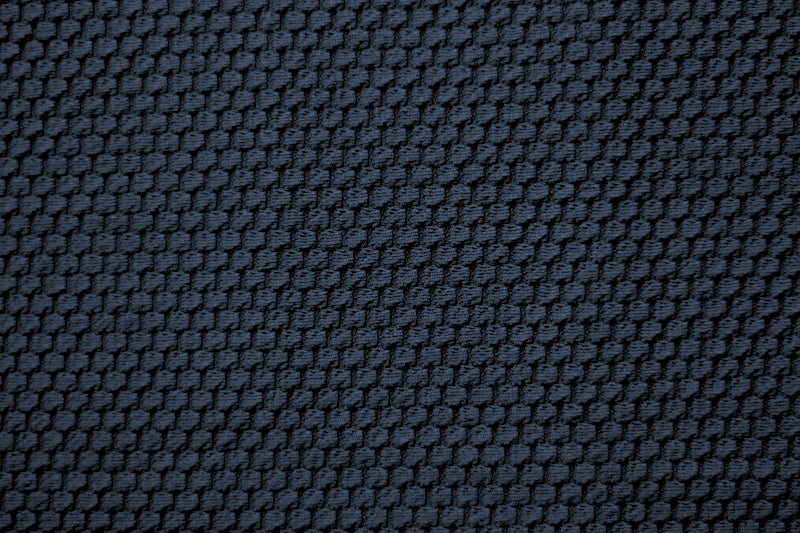 Tissu Jersey Nid d'abeille Marine