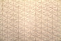 Tissu Jersey Sweat Matelassé Triangles Beige clair