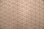 Tissu Jersey Sweat Matelassé Triangles Beige