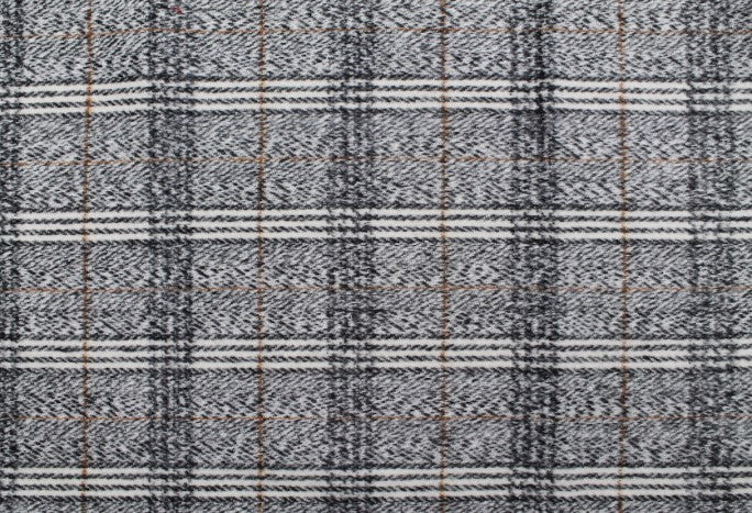 Tissu Lainage Épais Caroline Gris clair