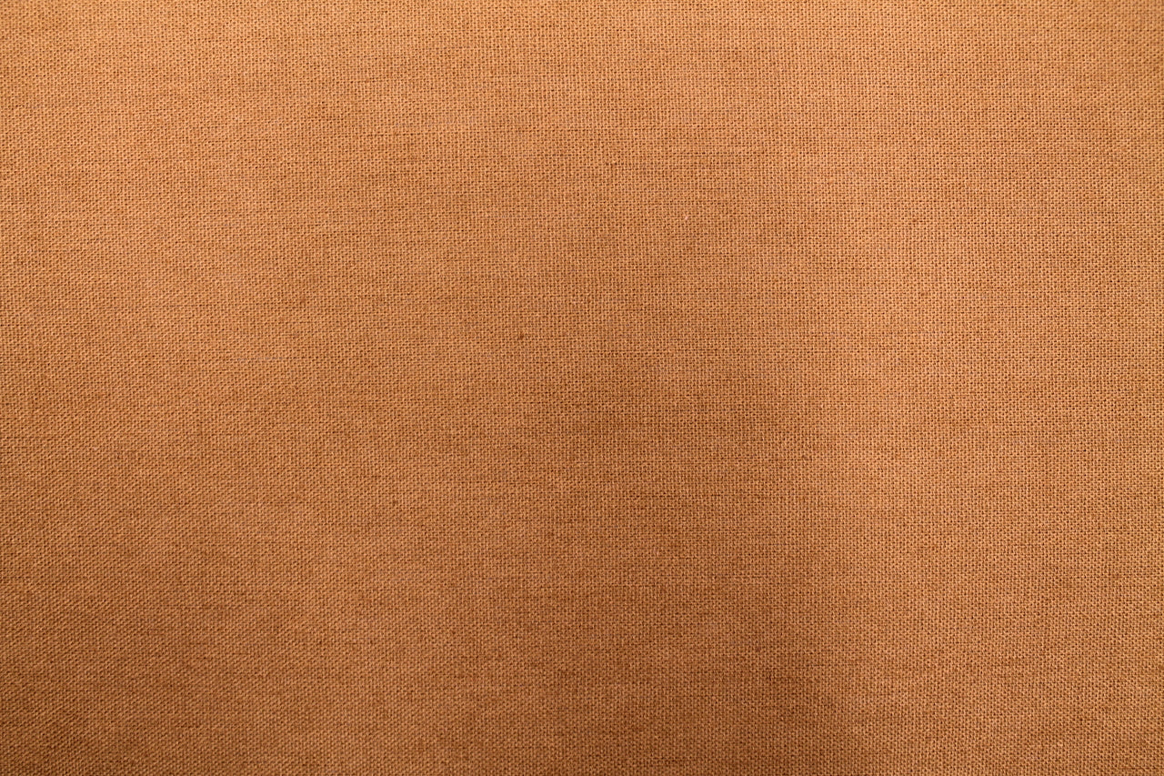 Tissu Lin Viscose Uni Camel